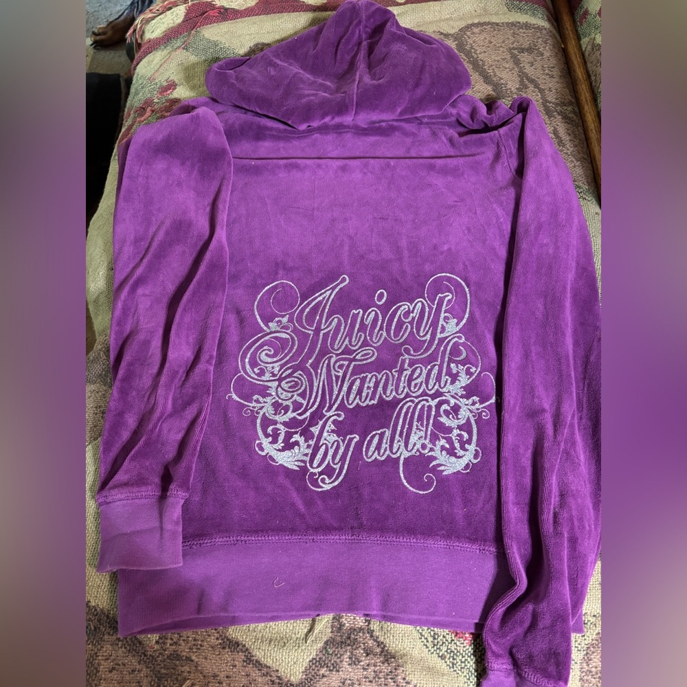 Juicy Couture Vibrant Purple Sweatshirt